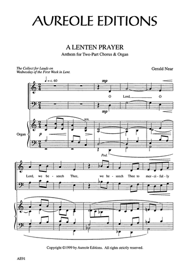A Lenten Prayer