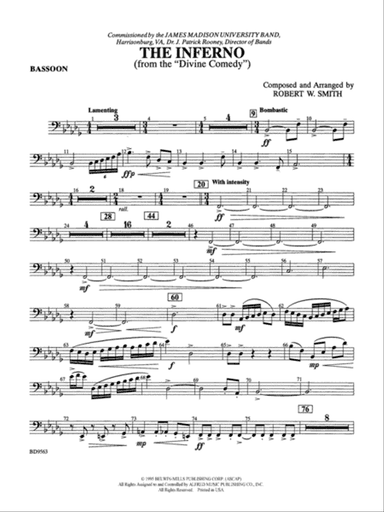 The Inferno: Bassoon