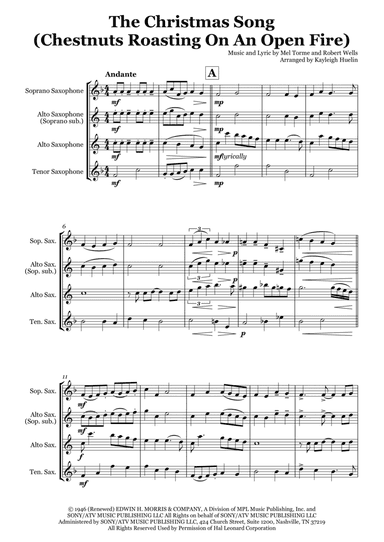 The Christmas Song (chestnuts Roasting On An Open Fire)