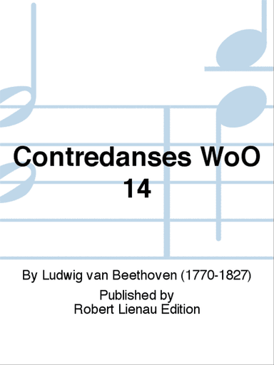 Contredanses WoO 14