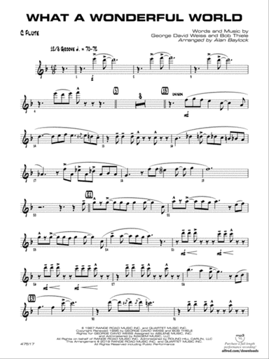 What a Wonderful World: Flute