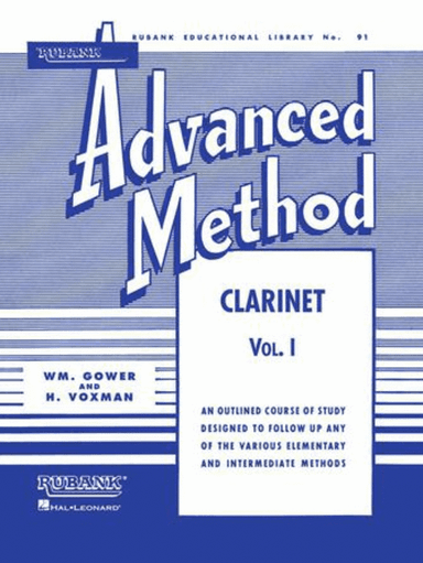 Rubank Advanced Method – Clarinet Vol. 1