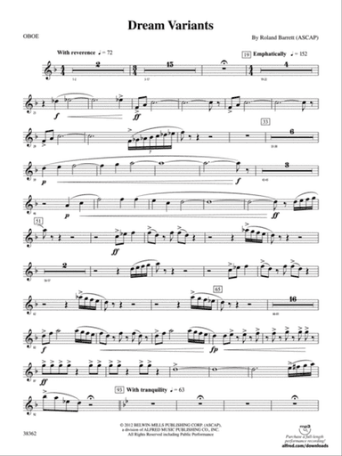Dream Variants: Oboe