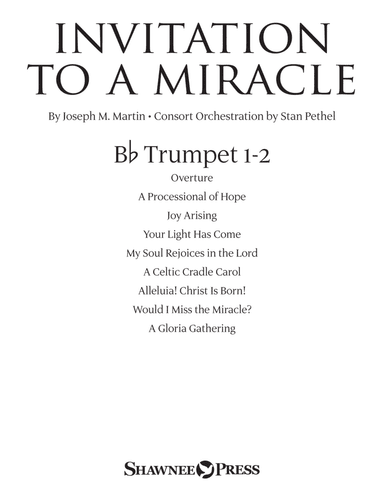 Invitation To A Miracle (a Cantata For Christmas) - Bb Trumpet 1,2
