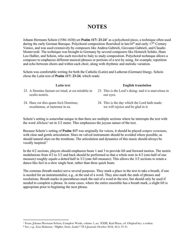 Psalm 117 for 8-part mixed Brass Ensemble