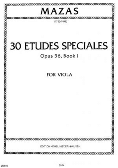 Trente etudes speciales