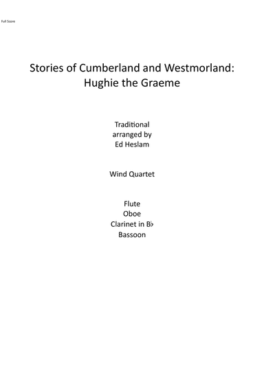 Stories of Cumberland and Westmorland: Hughie the Graeme