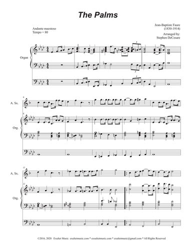 The Palms (Alto Saxophone and Organ)