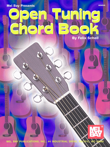 Open Tuning Chord Book for Guitar
