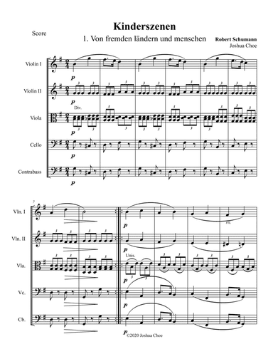 Kinderszenen: Von fremden ländern und menschen