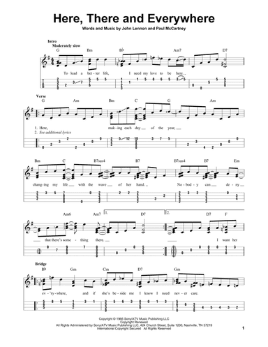 Here, There And Everywhere