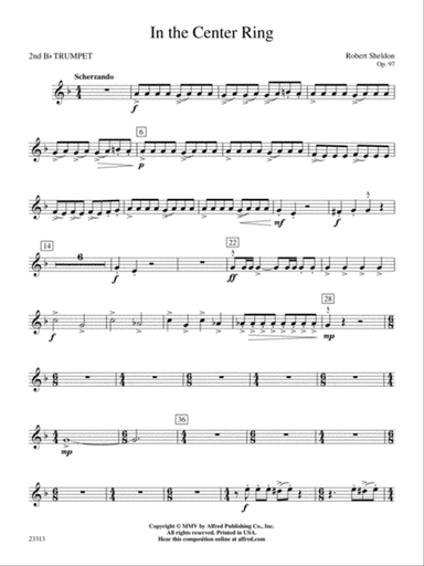 In the Center Ring: 2nd B-flat Trumpet