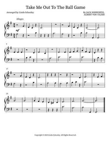 Take Me Out To The Ball Game