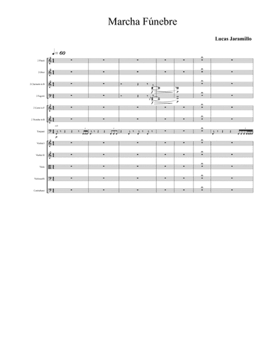 Funeral March - Score Only