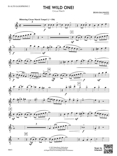 The Wild One!: 2nd E-flat Alto Saxophone