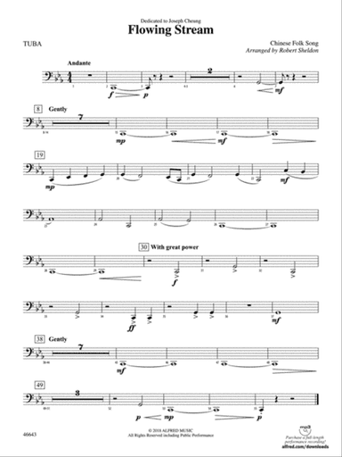 Flowing Stream: Tuba