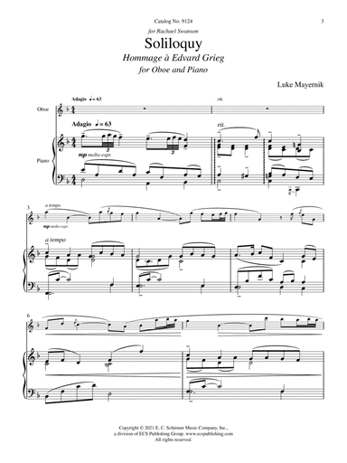 Soliloquy: Hommage à Edvard Grieg