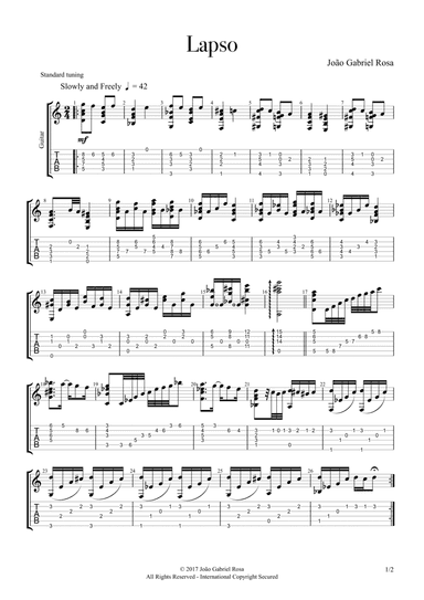 Lapso (Guitar Solo)