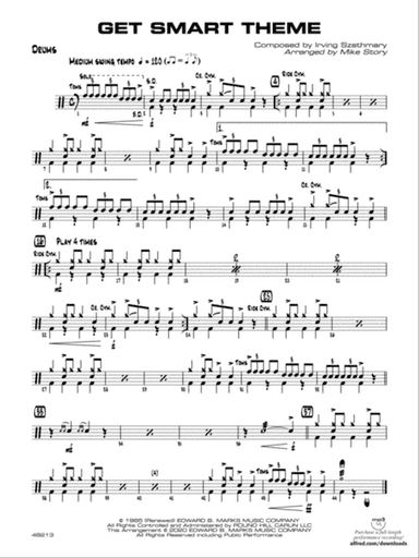 Get Smart Theme: Drums