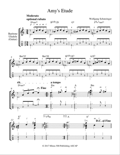 Amy's Etude