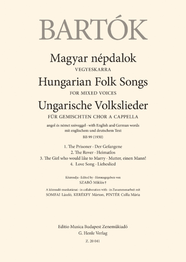 Hungarian Folk Songs