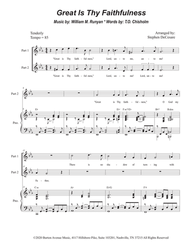 Great Is Thy Faithfulness