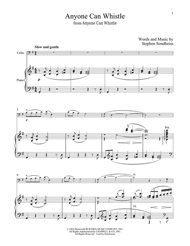 Anyone Can Whistle (from Anyone Can Whistle)