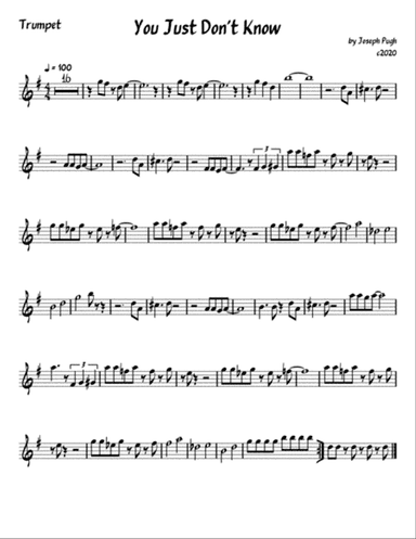 You Just Don't Know (Jazz Combo)