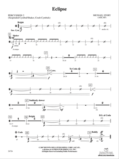 Eclipse: 2nd Percussion