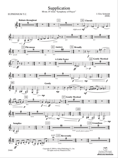 Supplication: Baritone T.C.