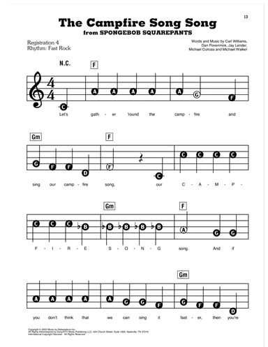 The Campfire Song Song