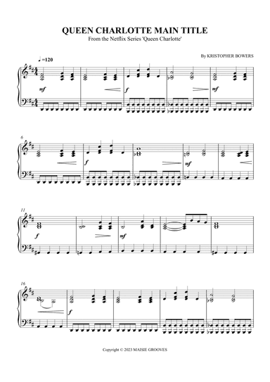 Queen Charlotte Main Title