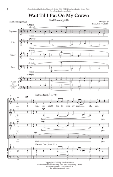 Wait Til I Put On My Crown (arr. Stacey V. Gibbs)