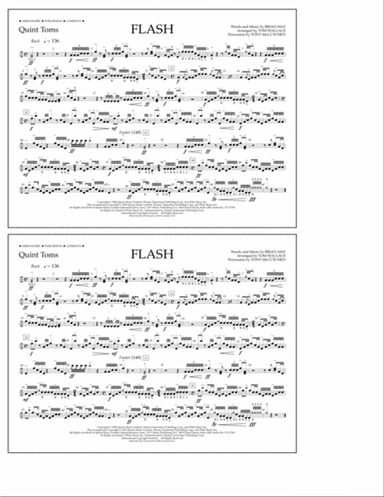 Flash (arr. Tom Wallace) - Quint-Toms