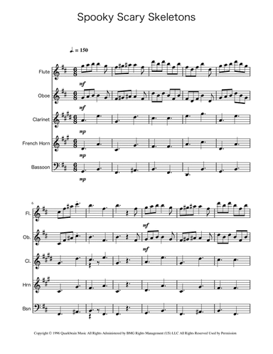 Spooky Scary Skeletons