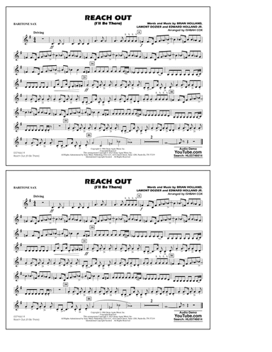 Reach Out (I'll Be There) (arr. Cox) - Eb Baritone Sax