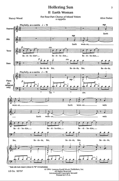 Earth Woman (from Hollering Sun)