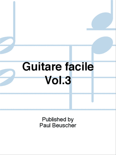 Guitare facile Vol.3