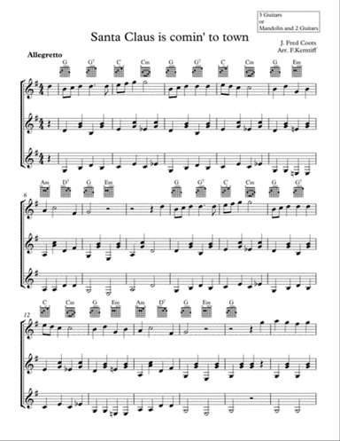 Santa Claus Is Comin' To Town