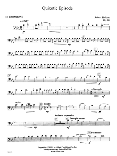Quixotic Episode: 1st Trombone