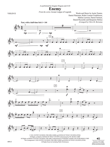 Enemy: 2nd Violin