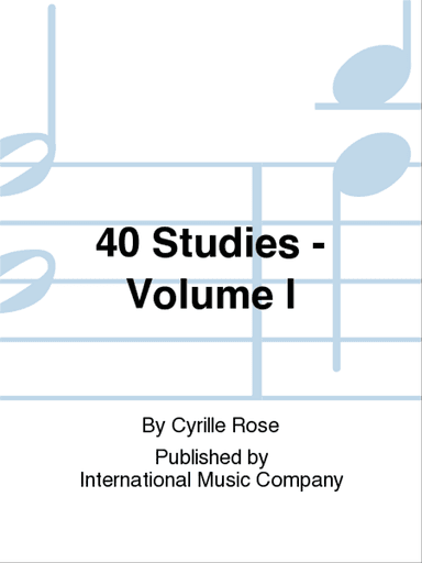 40 Studies: Volume I