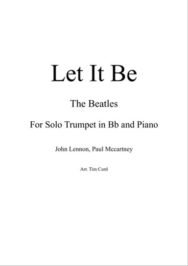 Let It Be