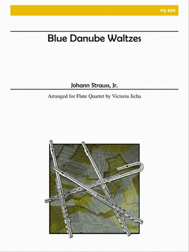 Blue Danube Waltzes for Flute Quartet