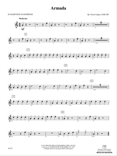 Armada: E-flat Baritone Saxophone