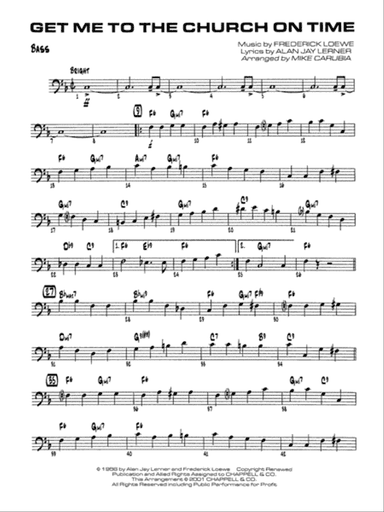 Get Me to the Church on Time: String Bass