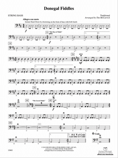 Donegal Fiddles: String Bass