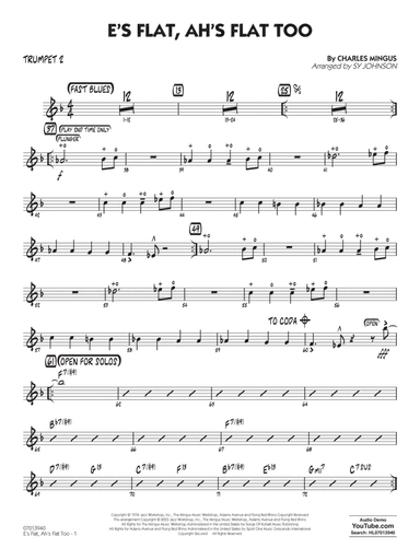 E's Flat, Ah's Flat Too (arr. Sy Johnson) - Trumpet 2
