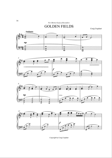 Craig Urquhart -GOLDEN FIELDS