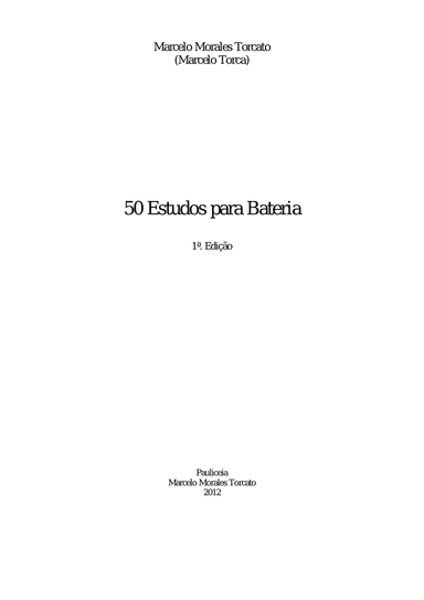 50 Estudos para Bateria